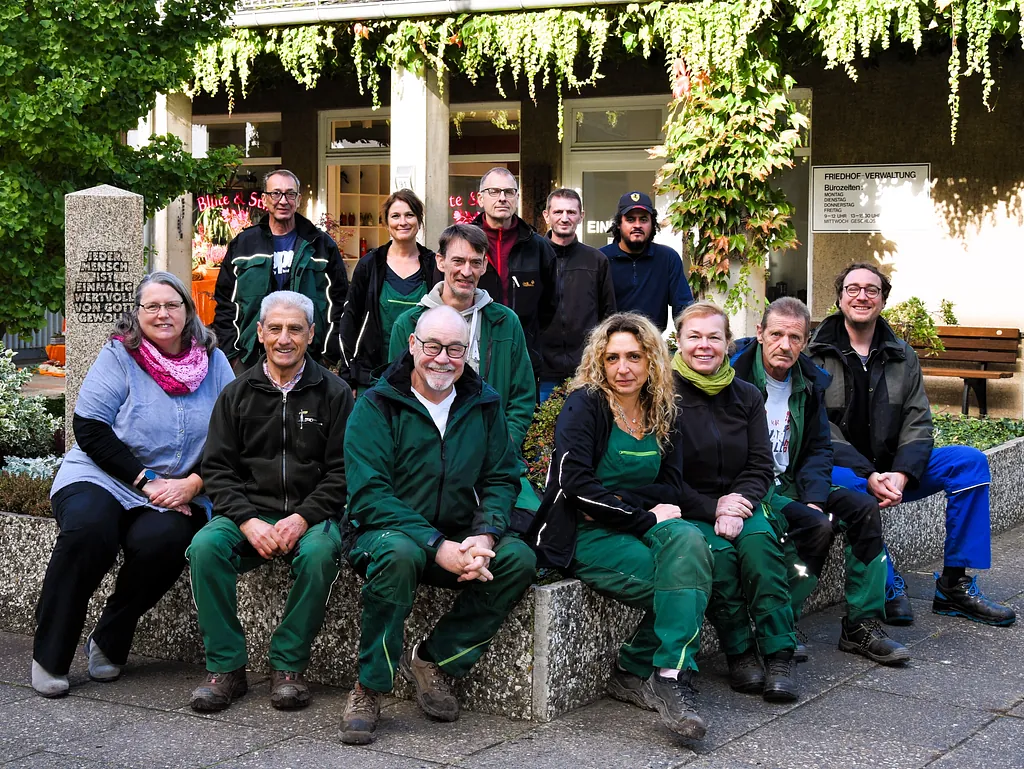 Team des St.-Matthias-Friedhofs